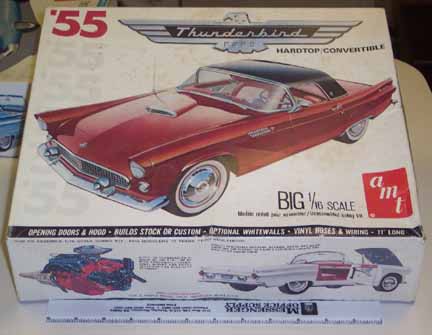 thumbnail image 2 of 1959 AMT Ford Thunderbird Promo Model Kit, 1/25 Scale, Toy Store Repro Fender Ornament (Priced Each) 2 of 6