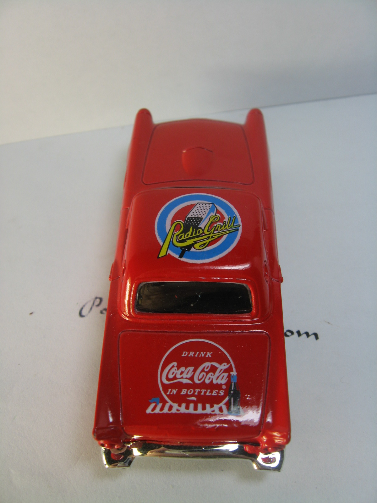 Radio Grill emblem on top