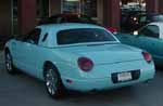 Desert Sky Blue 2003 thunderbird - in the shade so a little darker than it really is.