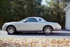 2005 Platinum Silver Ford Thunderbrd