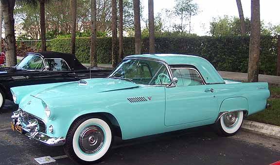 1955 Ford thunderbird paint codes #5
